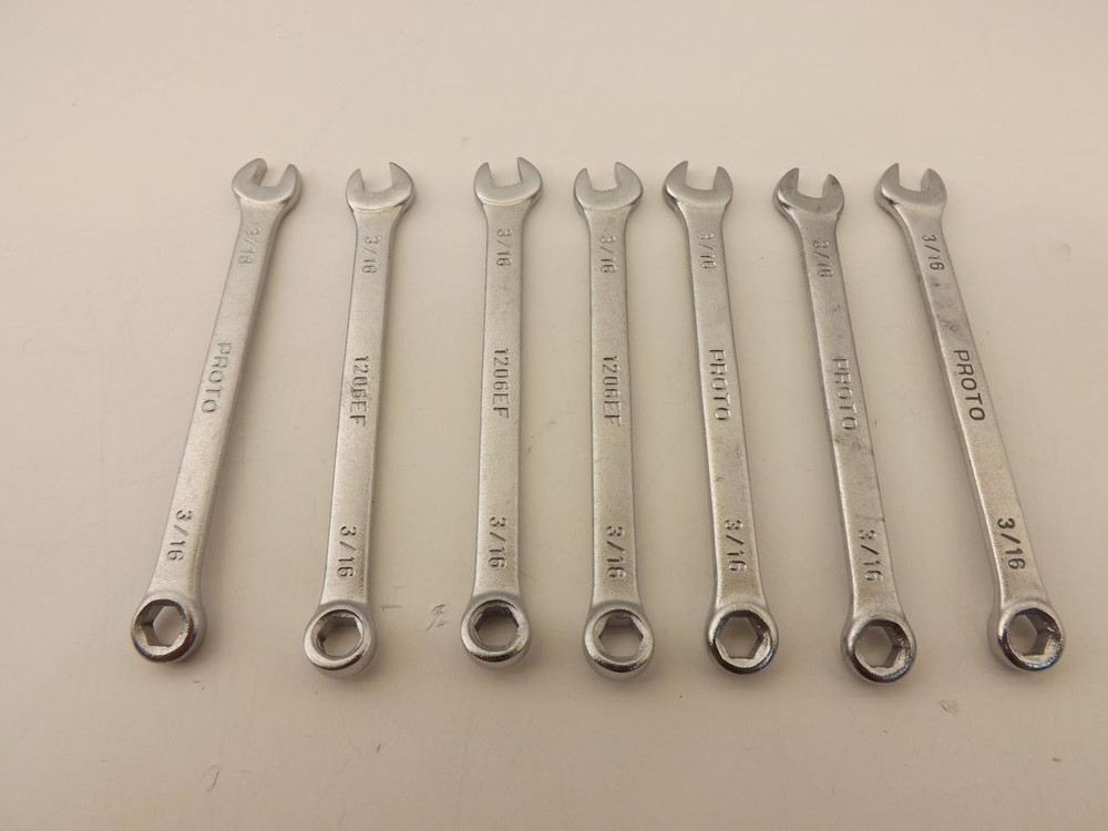 LOT OF 7 PROTO 1206EF WRENCHES T37832