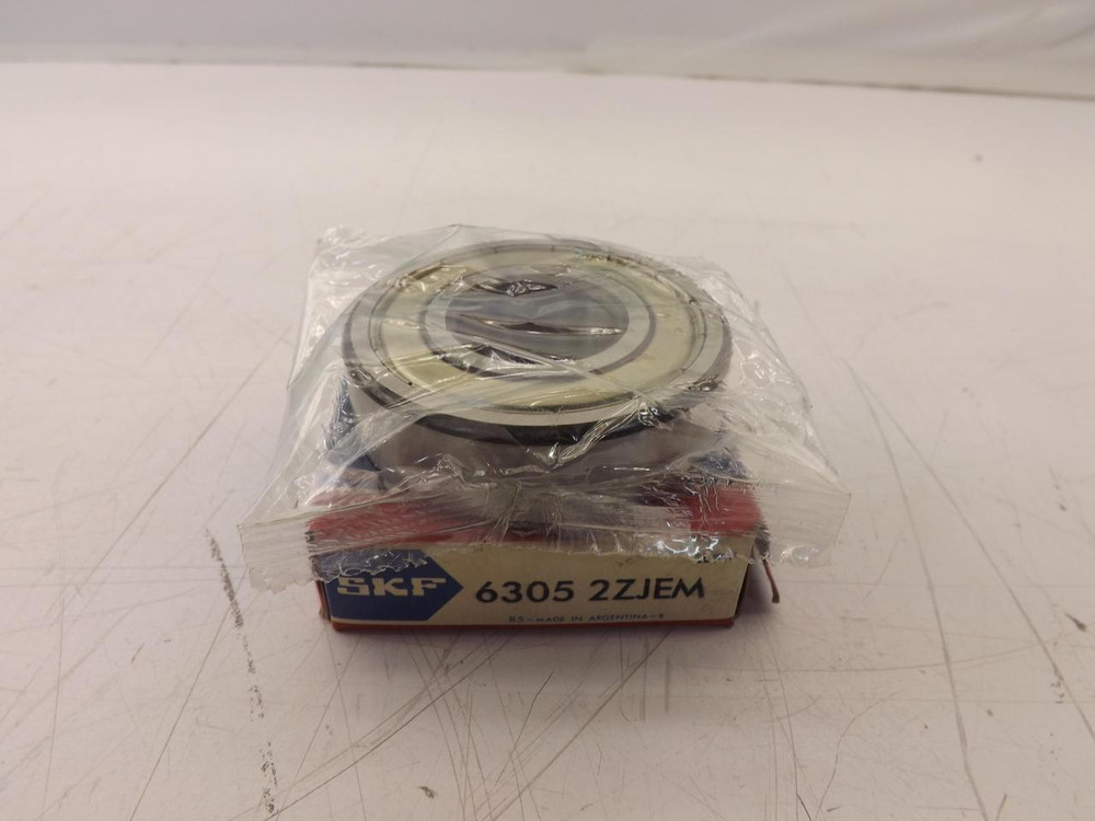 LOT OF 6 SKF 6305 2ZJEM BEARINGS T38363