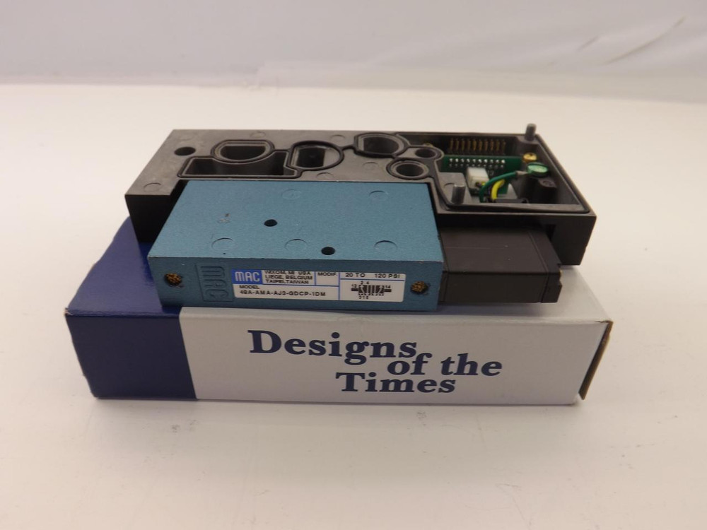MAC 48A-AMA-AJ3-GDCP-1DM SOLENOID VALVE 20-120PSI T38444