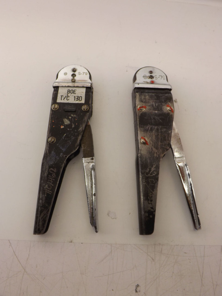 LOT OF 2 BURNDY S-79 CRIMPING TOOLS T40403