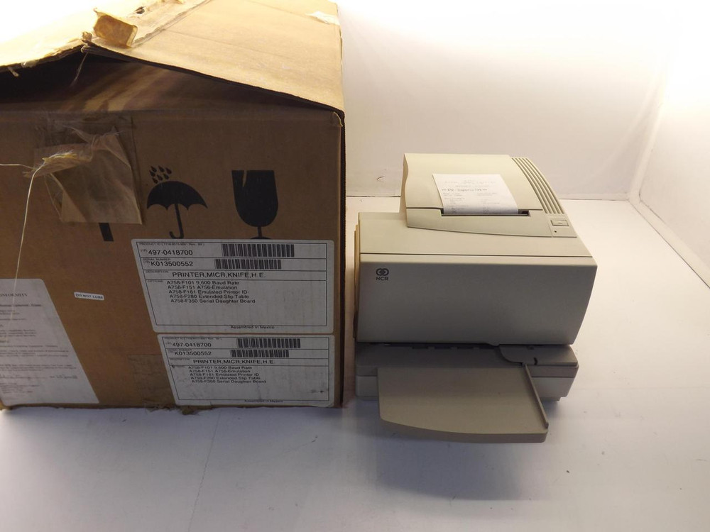 NCR 7158-6515-0001 497-0418700 TWO-SIDED MULTIFUNCTION PRINTER T41328