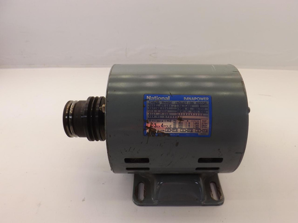 NATIONAL PANAPOWER EM-DBH 3 PHASE INDUCTION MOTOR T41884