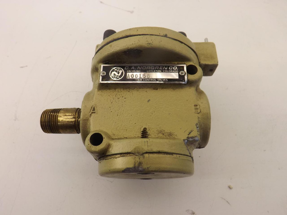C.A. NORGREN A0015B PNEUMATIC AIR CONTROL VALVE T42197