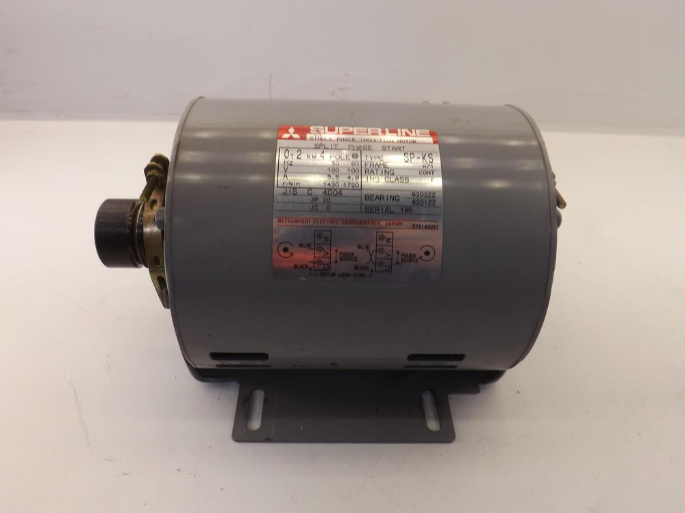 MITSUBISHI SP-KS SINGLE PHASE INDUCTION MOTOR T42209
