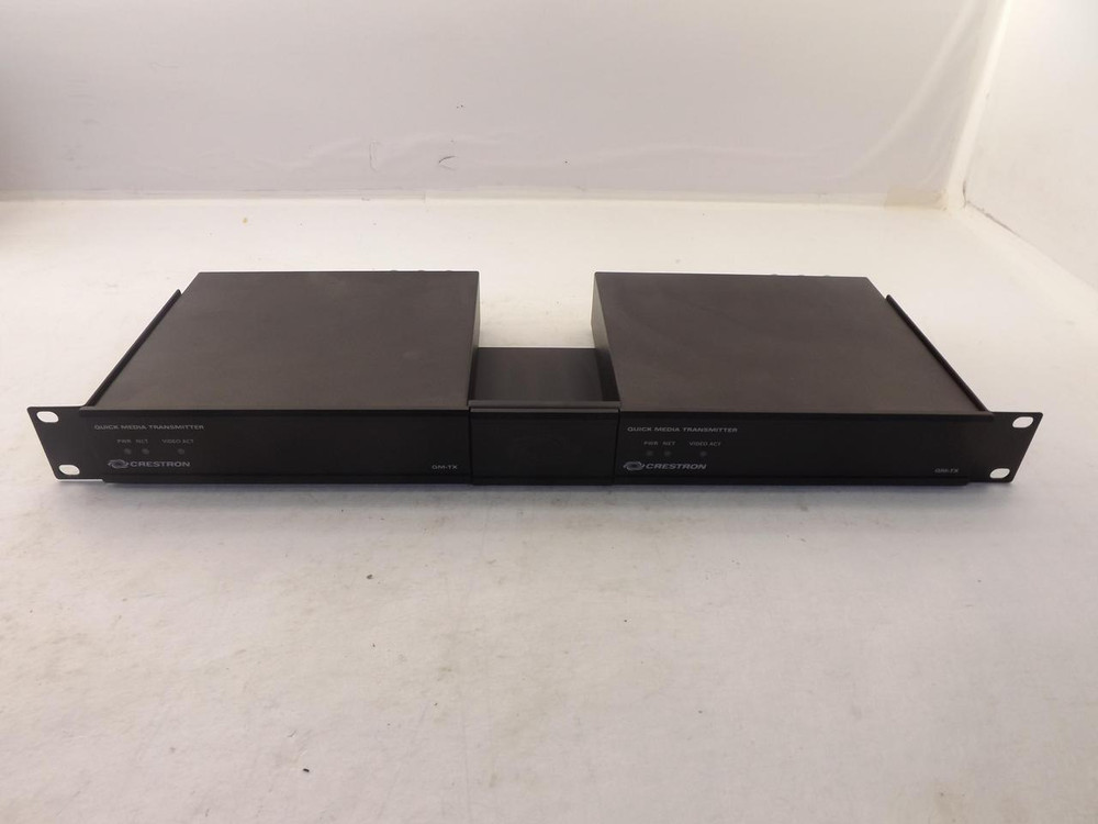 CRESTRON ST-RMK QM-TX QUICK MEDIA TRANSMITTER W/ RACK T43367