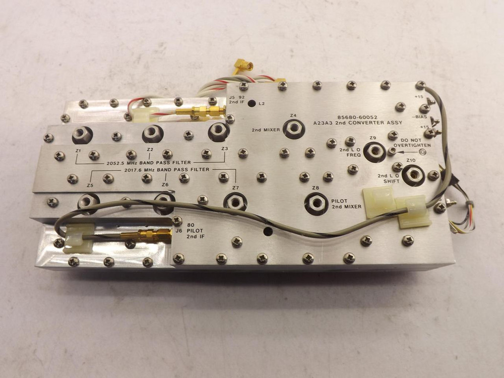 HP HEWLETT PACKARD 85680-60052 A23A3 2ND CONVERTER ASSEMBLY T43605