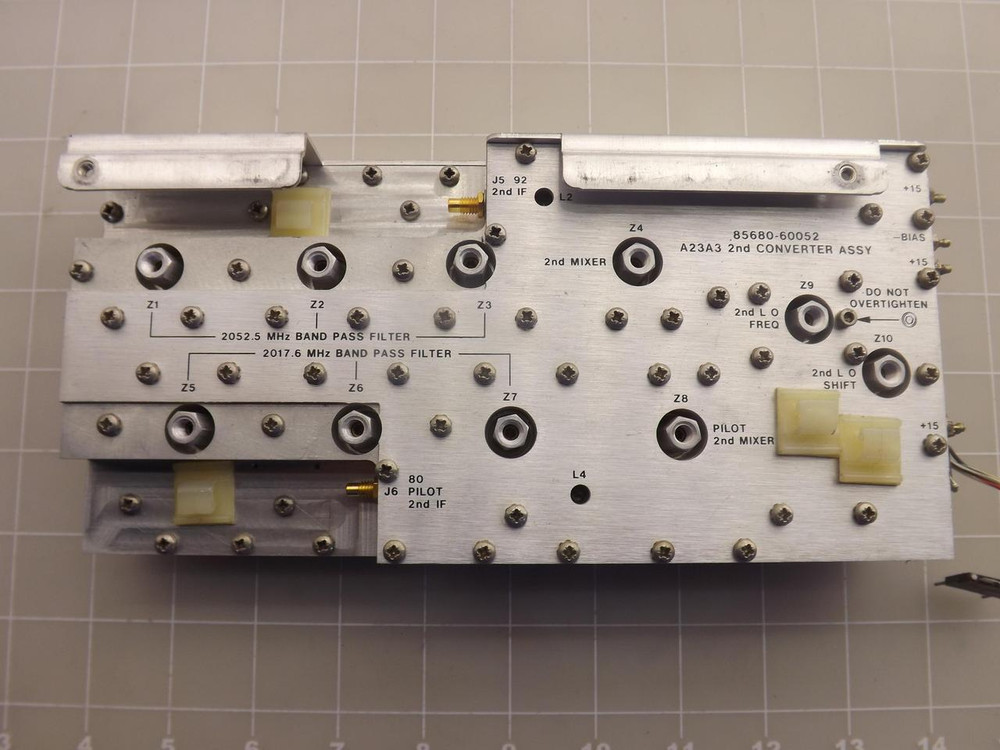 HP 85680-60052 2ND CONVERTER ASSEMBLY T45525