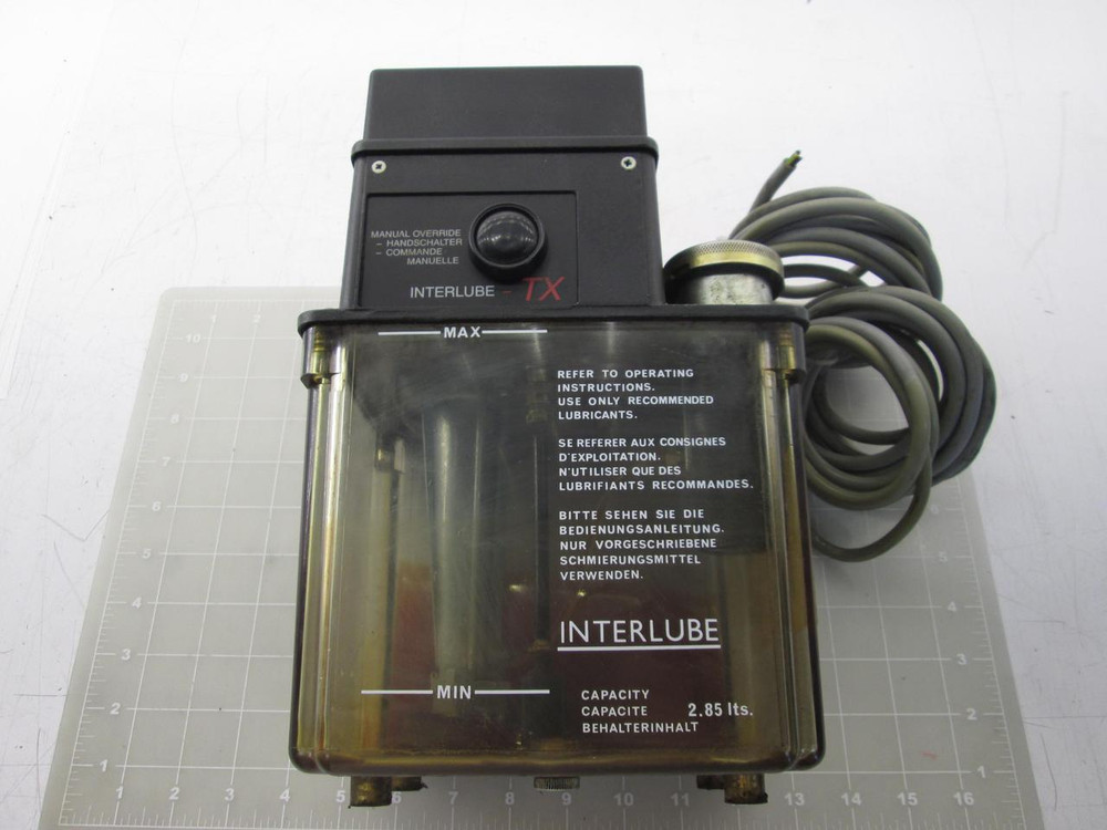 INTERLOBE SYSTEMS TX 34221 DH LUBRICATOR PUMP T46103