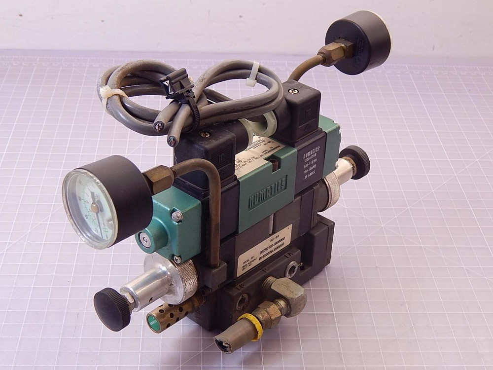 Numatics 228-675B, 081SS5002000030, 082RQ131J000000, 082RQ131J000000 Solenoid Valve W/ Regulator T95099 For Sale