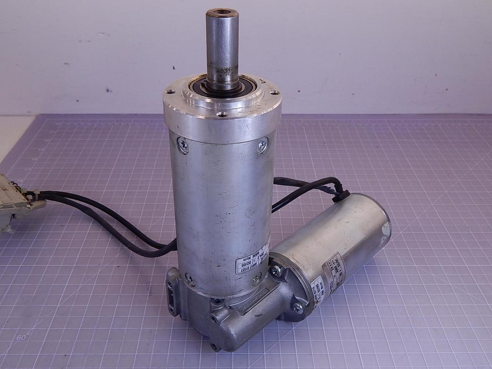 Dunkermotoren SG80, BG62X60, PLG70 DC Motor 24 V 3380 RPM IN: 6.44 A Ifm: 93 A w/ Gearhead T95279 For Sale