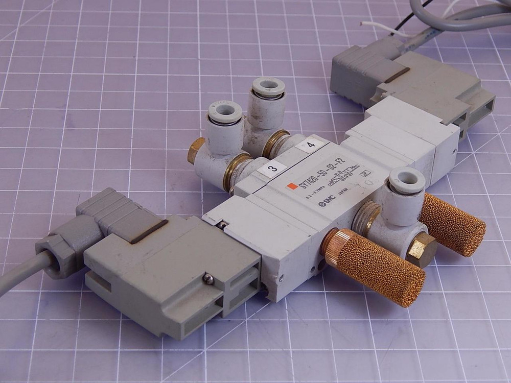 SMC SY7420-5D-02-F2 Solenoid Pneumatic Valve T95211 For Sale