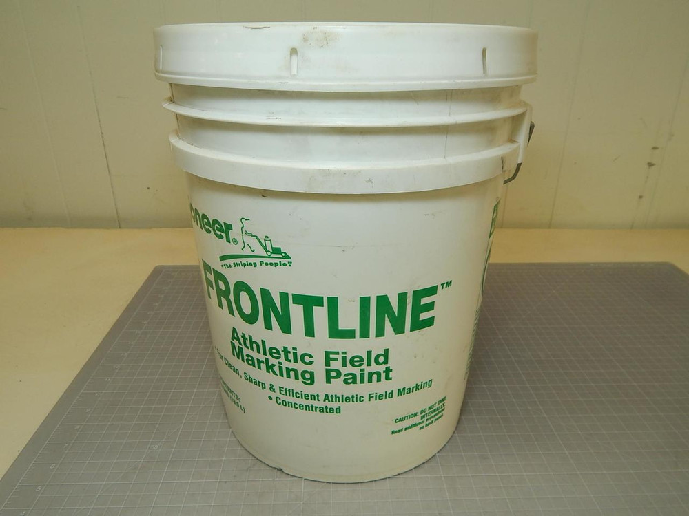 New PIONEER FRONTLINE 5 GAL ATHLETIC FIELD MARKING PAINT T95406 surplus ...