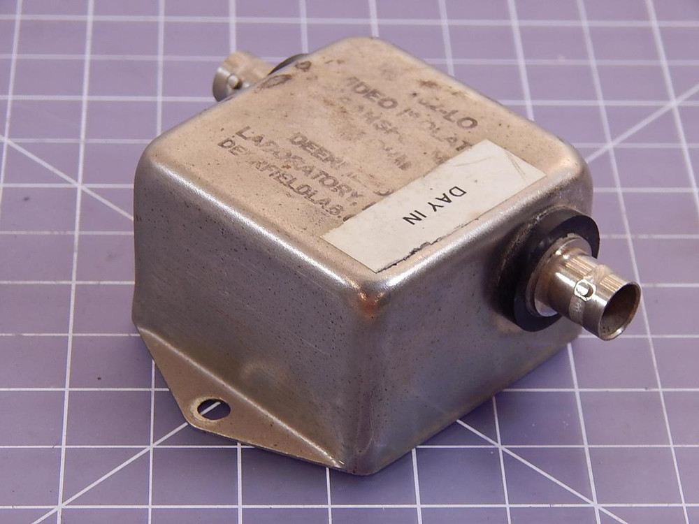 Lot of 2 Deerfield 162-LO 70 Ohm Video Isolators T98011 For Sale