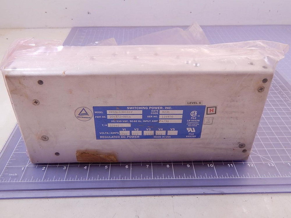 Switching Power 0FSX-130IECF, 104372-001A Regulated DC Power Supply T99123 For Sale