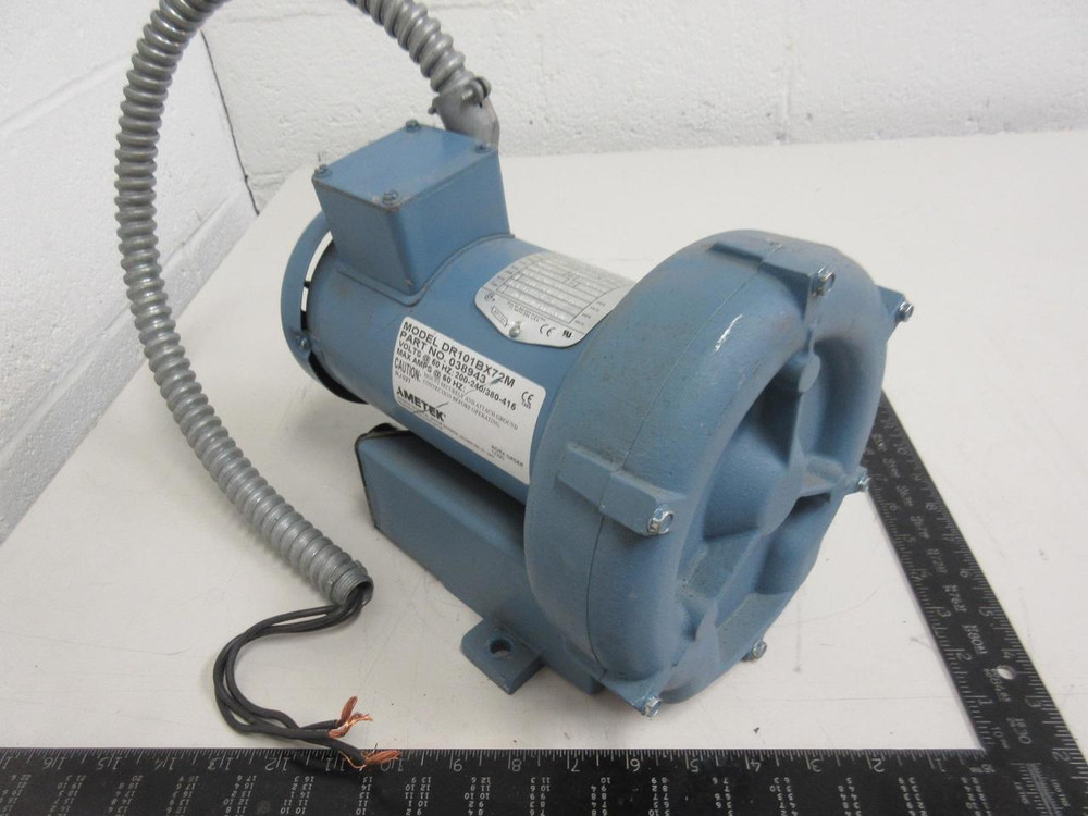 Ametek DR101BX72M, 038943 Blower 200-240/380-415 V T99741 For Sale