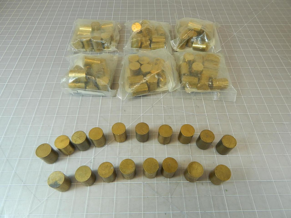 Lot of 78 9/16" D19X.75" L Brass Diverting Plug T100200 For Sale