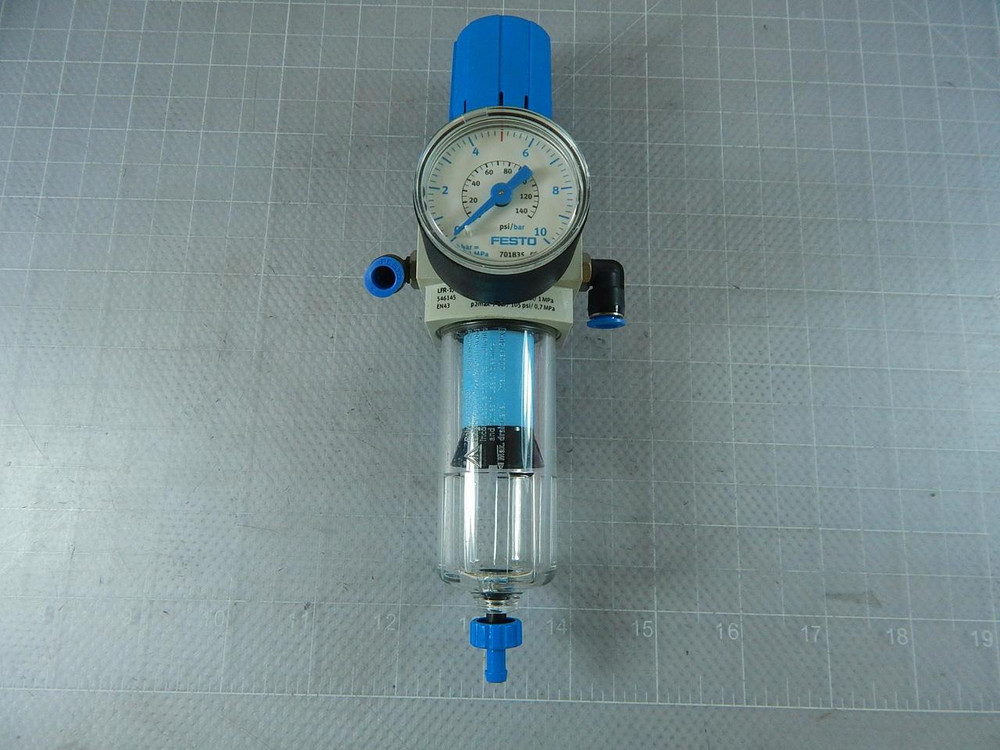 Festo LFR-1/8-DB-7-5M-MINI-SA, 701835 E6 Filter Regulator T100361 For Sale
