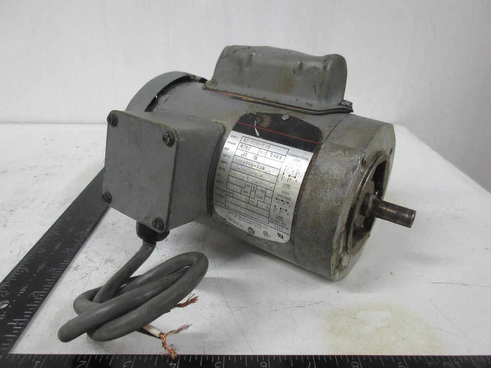 Baldor 33-896-918, ACRTE-B 115/208-230 V, 1 PH, 0.17 HP, Fr 42CZ T100932 For Sale