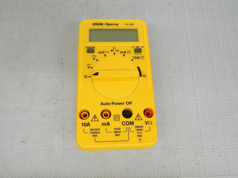 Ideal Sperry 61-609 Digital Multimeter T102160 For Sale