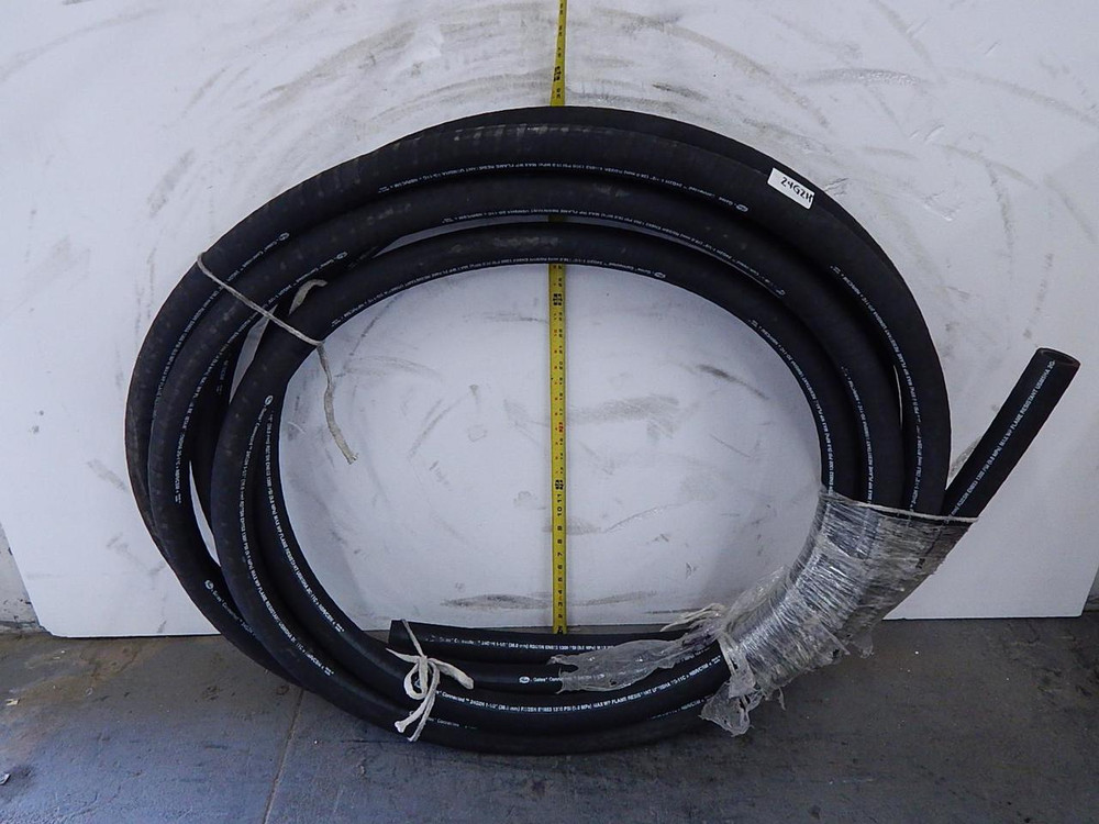 Gates 24G2H, R2/2SN EN853, 2G-11C 1-1/2 In 1300 Psi Flame Resistant Hydraulic Hose 75 Ft T103530 For Sale