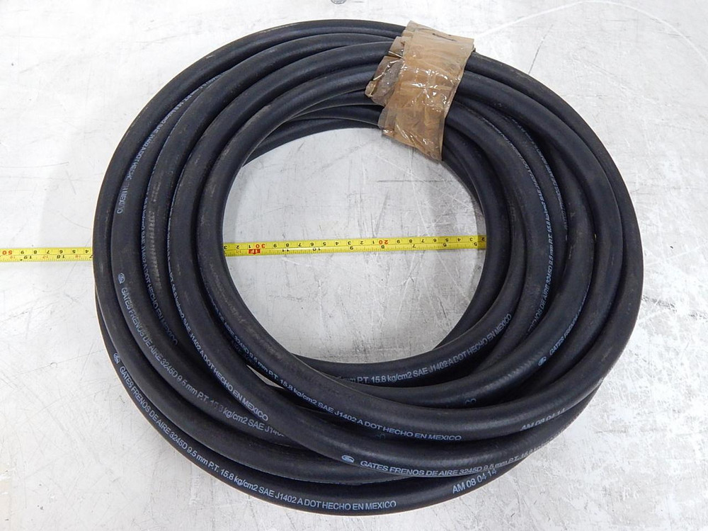 Gates 3245D, SAE J1402, AM080414 3/8 In Hydraulic Hose 45 Ft T103569 For Sale
