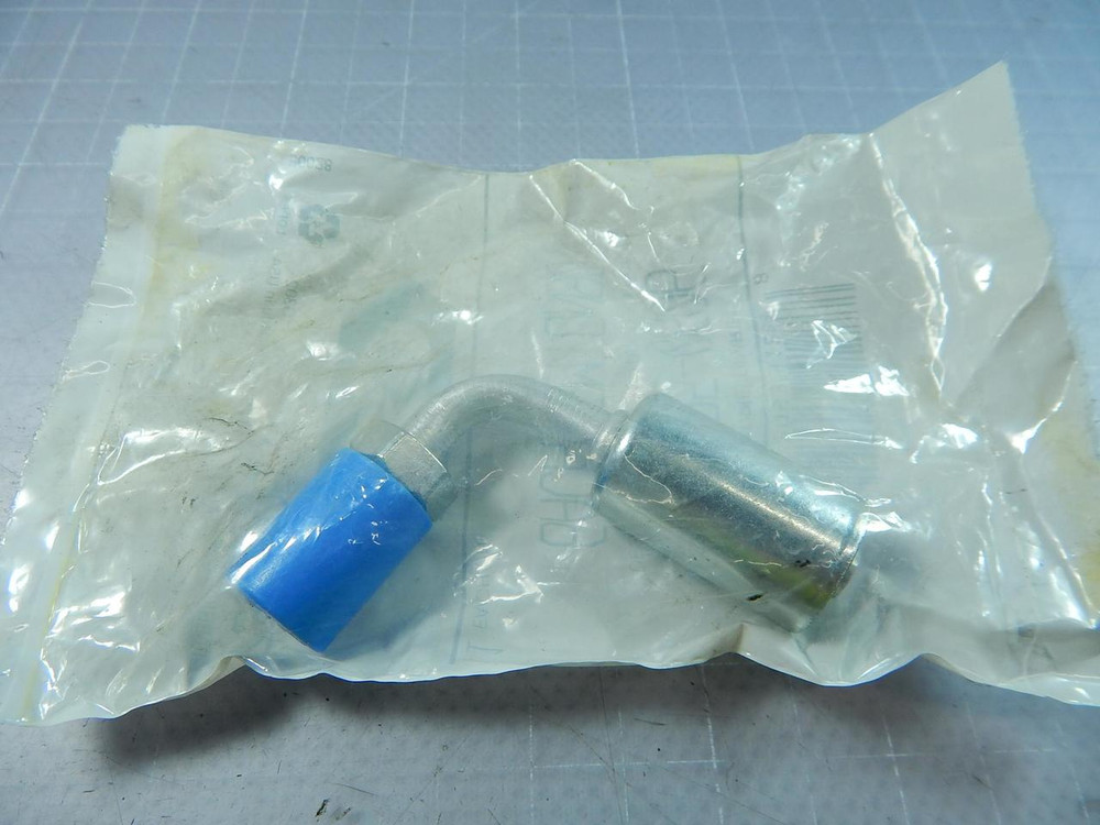 GATES G45585-0606 6ACA-6MTON90 HYDRAULIC HOSE FITTING T103679