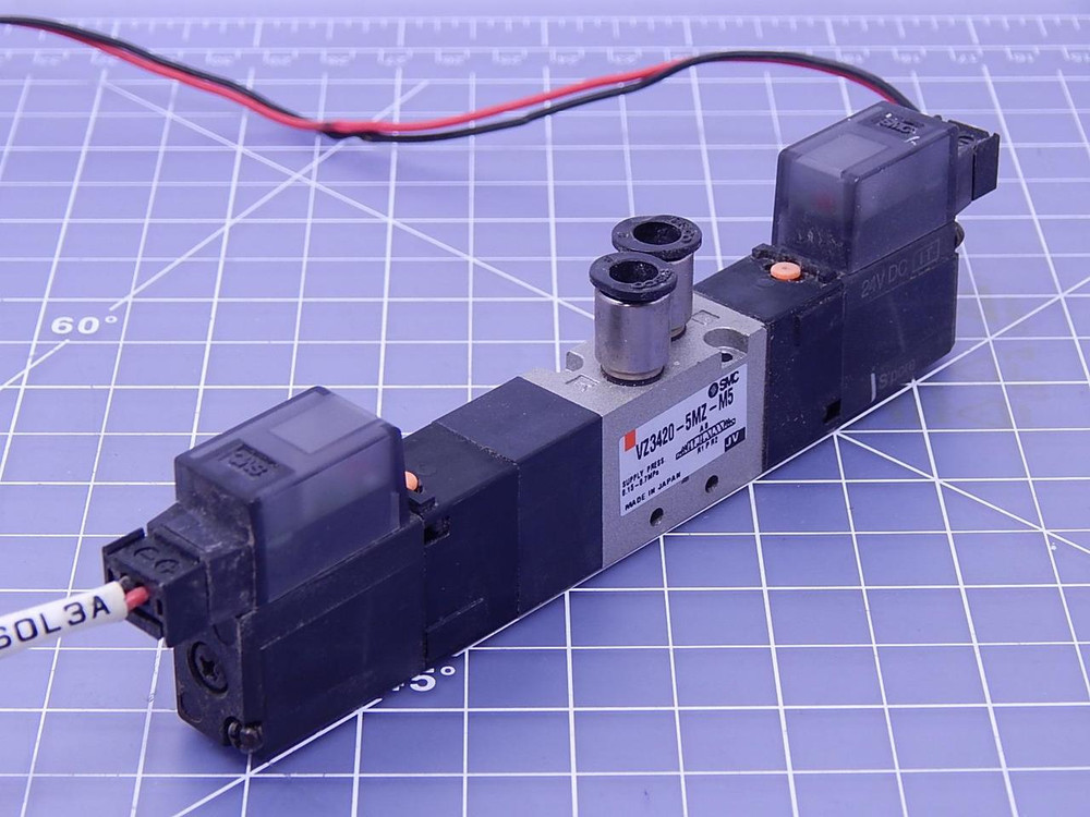 SMC VZ3420-5MZ-M5 Pneumatic Valve T106536 For Sale