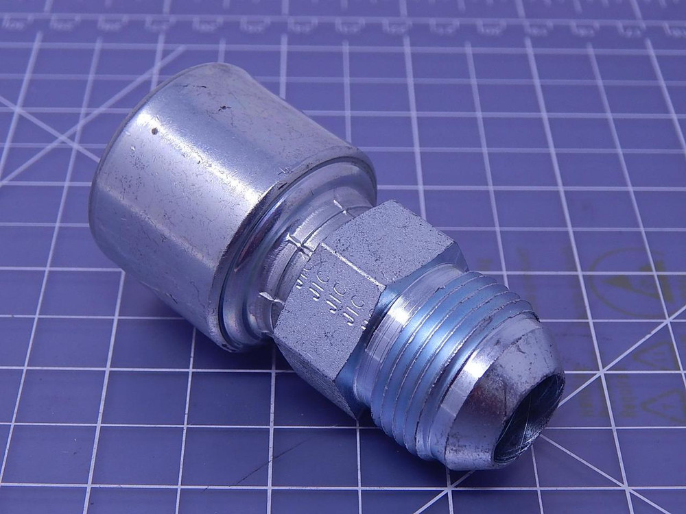 Gates G25165-1012, 10G-12MJ Hydraulic Hose Fitting T106818 For Sale