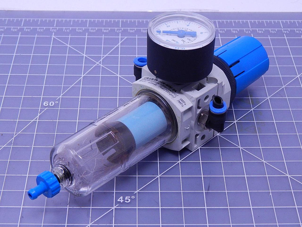 FESTO LFR-1/8-DB-7-5M-MINI-SA PNEUMATIC FILTER REGULATOR T107206