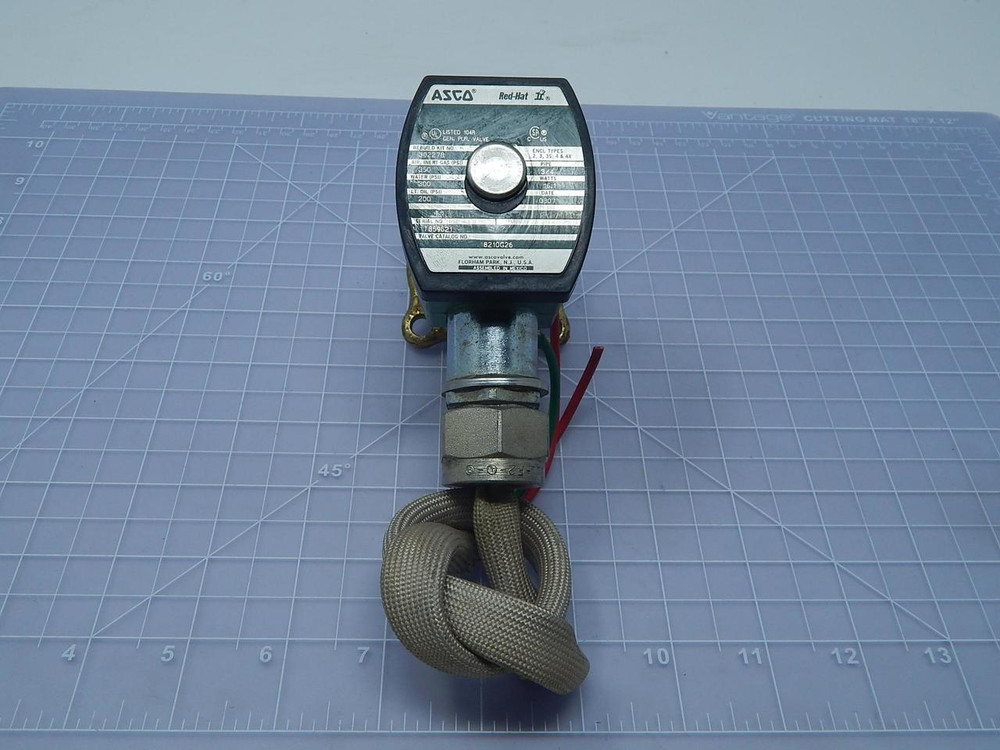 ASCO 302278 8210G26 RED-HAT II SOLENOID VALVE T107274
