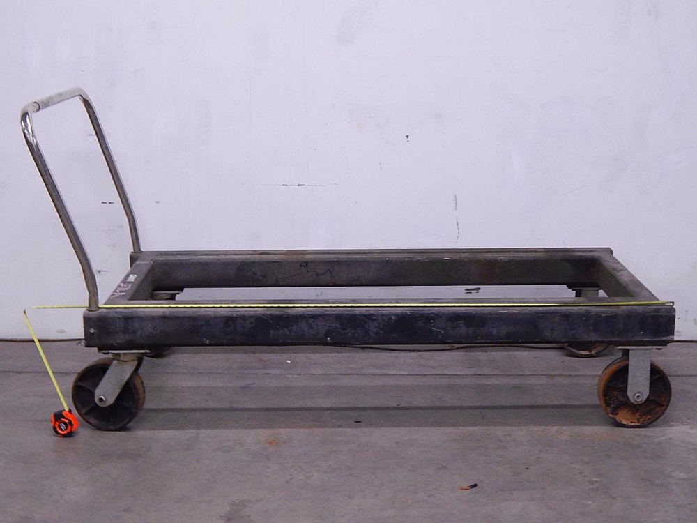Industrial Heavy Duty Dolly Cart 6 Ft x 24 1/2 In T108451 For Sale