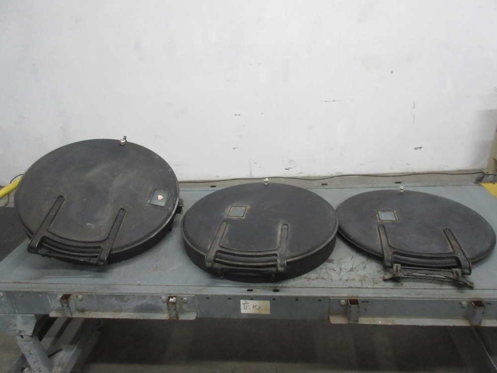 Lot of 3 Vintage Cinema Projector Magazine T108719 For Sale