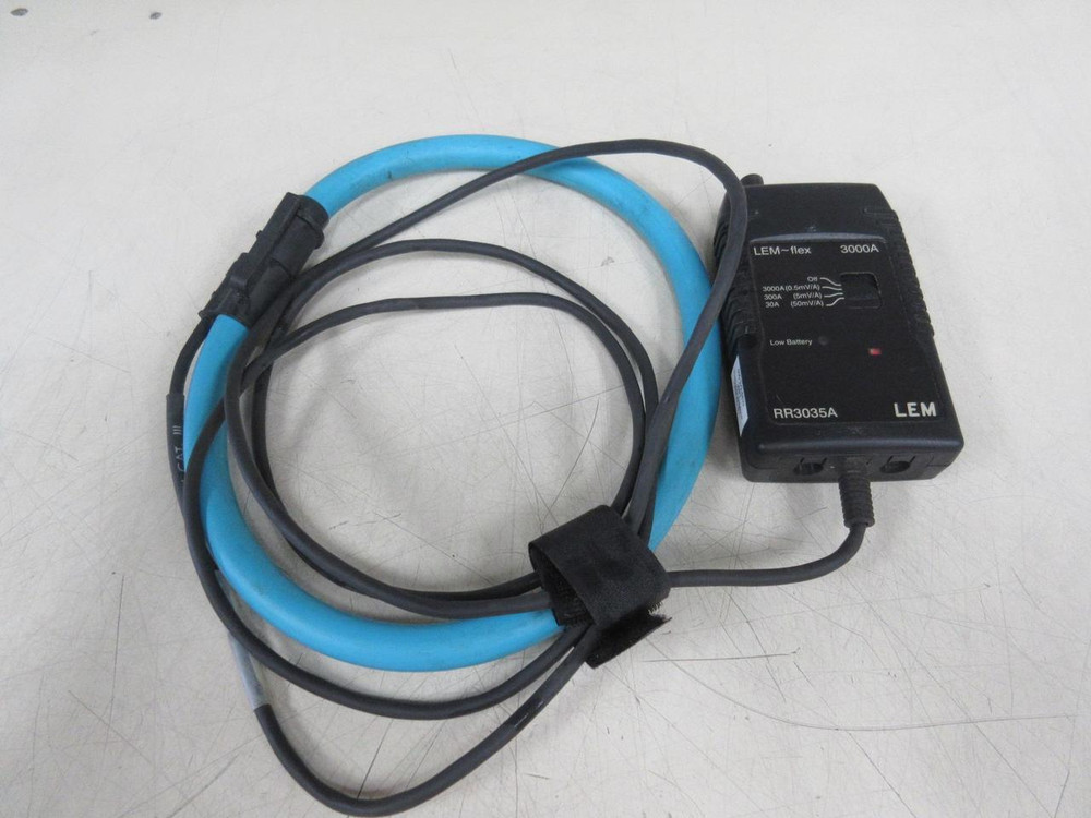 LEM-FLEX RR3035A Current Probe T109202 For Sale
