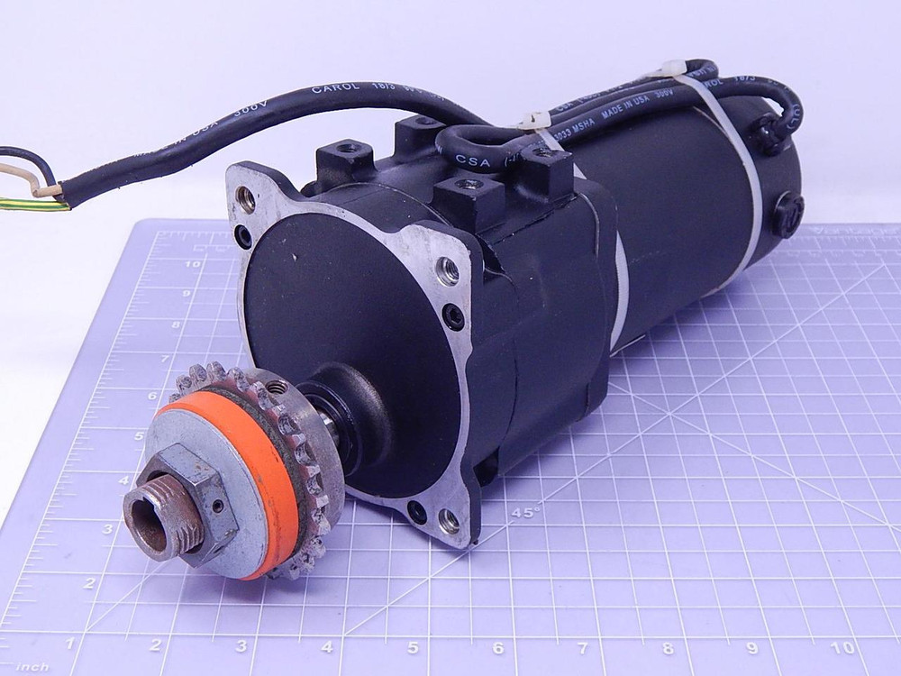Baldor DCPM Electric Motor 115 V 2.5 Hz 1/4 HP 125 RPM T111860 For Sale