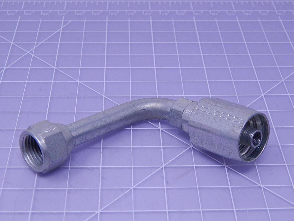 Gates 6C5-6RFJX90L Hydraulic Hose Fitting T113320 For Sale