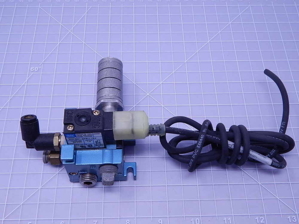 MAC 45A-SA1-DFBJ-1KJ Solenoid Valve w/ Manifold T113737 For Sale