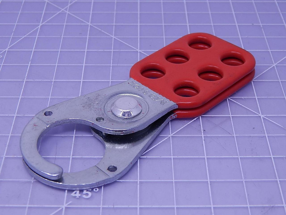 Lot of 10 Master Lock Safety Lock-Out Hasps T114013 For Sale