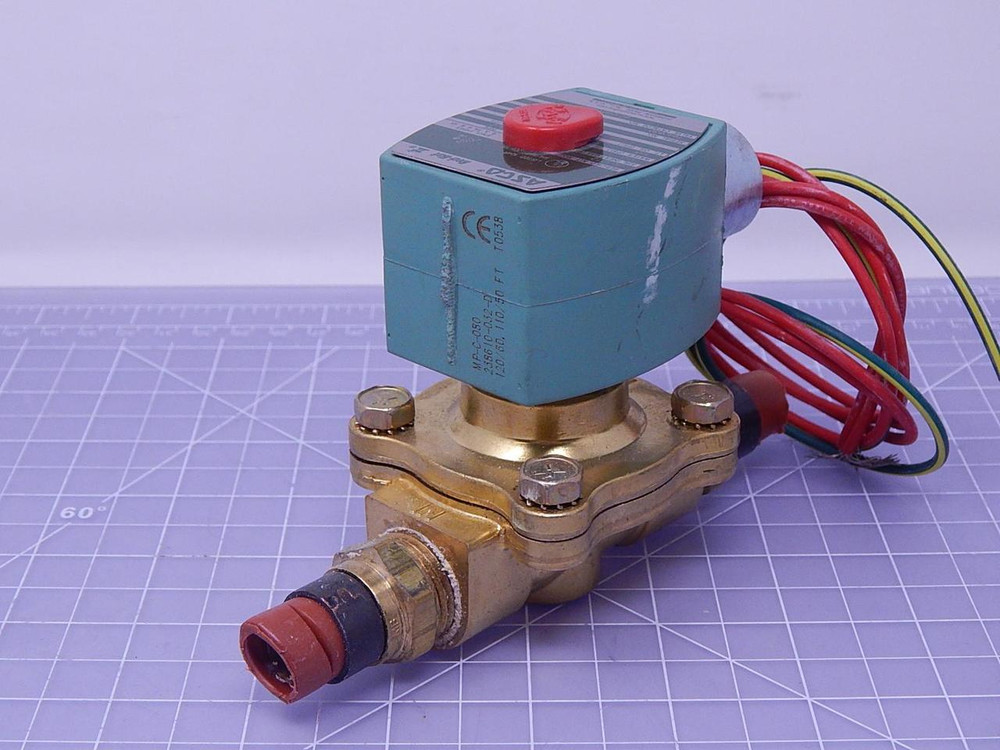Asco 8210G94 Red-Hat II Brass Solenoid Valve T115165 For Sale