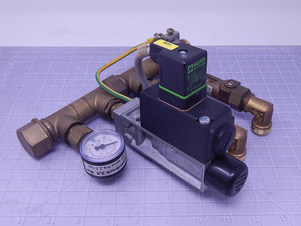 Taconova 223.1208.000 Pneumatic Set Lock w/ Pressure Switch T116024 For Sale