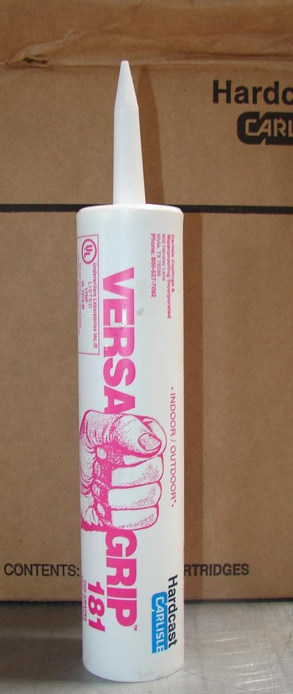 CASE OF 25 1/12 GALLON VERSA GRIP 181 HVAC DUCT SEALENT