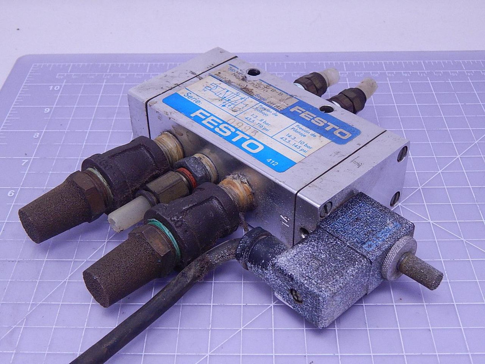 Festo 412 Block Valve T116738 For Sale