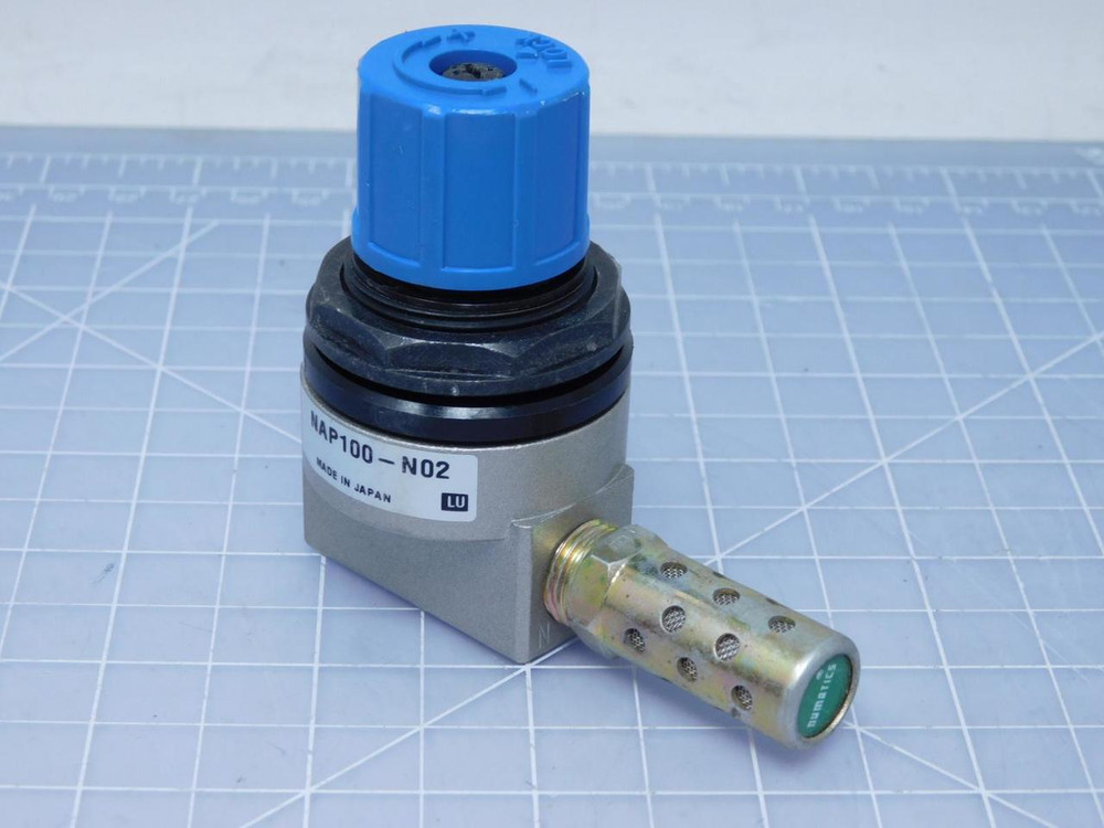 SMC NAP100-N02 Regulator Relief 1/4NPTF T119842 For Sale