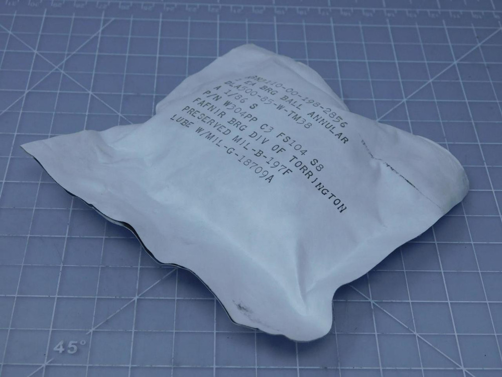 Fafnir 3110-00-198-2856 Annular Ball Bearing W304PP C3 FS104 S8 T122697 For Sale