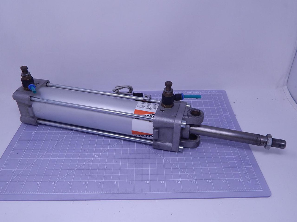 Camozzi 60M2L063A0200 Series 60 63x200 3/8" BSP Double Acting Cylinder T123113 For Sale