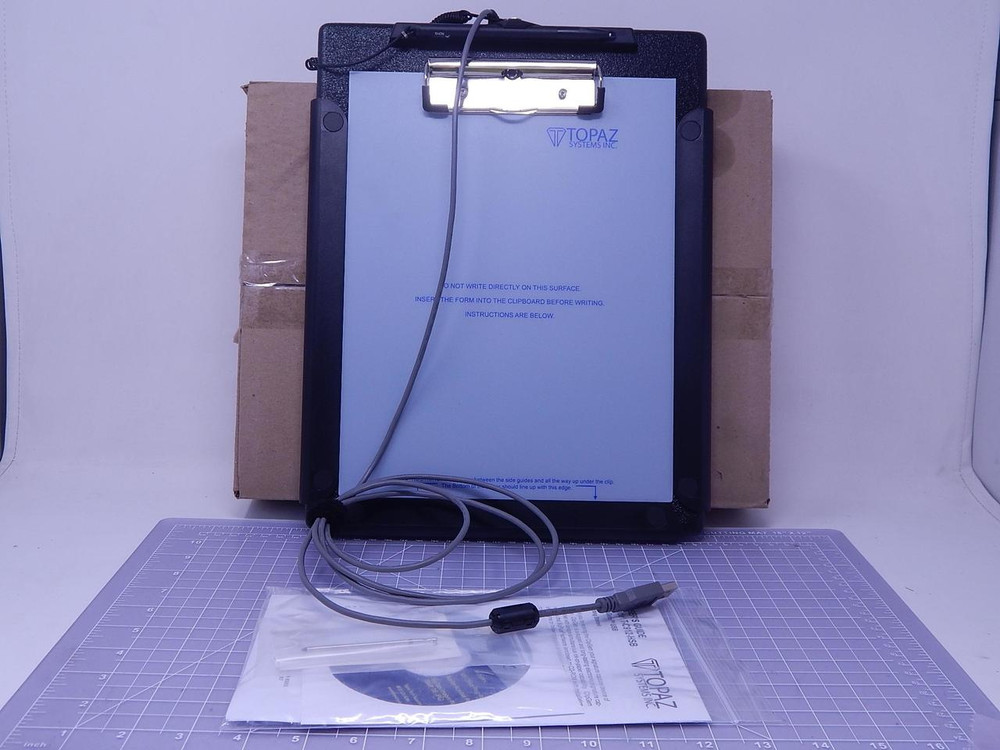 Topaz T-C912-HSB-R Clipgem HSB Signature Capture Pad T123605 For Sale