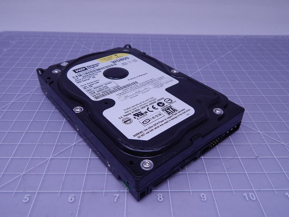 Western Digital WD800 80.0 GB Serial ATA Hard Drive T124480 For Sale