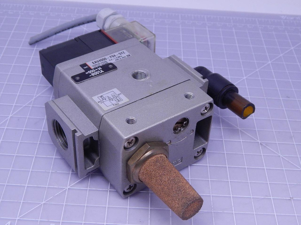 SMC EAV4000-F04-5YZ valve, soft start 1/2, AV SOFT START UP BODY PORT T124569 For Sale