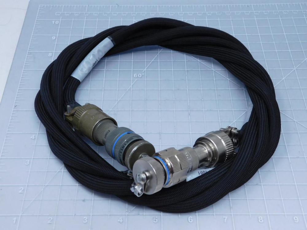 786-35014-1001 Military Connector Cable Assembly M/W REF NIU, J3 W5P2 T124829 For Sale
