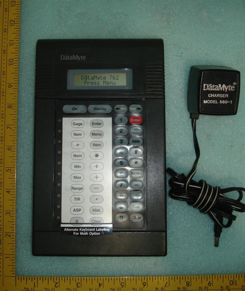 DATAMYTE 762-29B-EN DATA COLLECTOR T7687