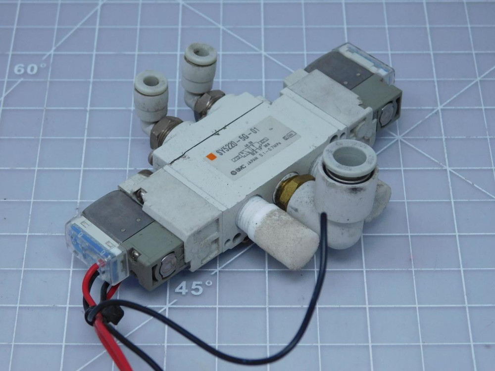 SMC SY5220-5G-01 Solenoid Valve T125527 For Sale